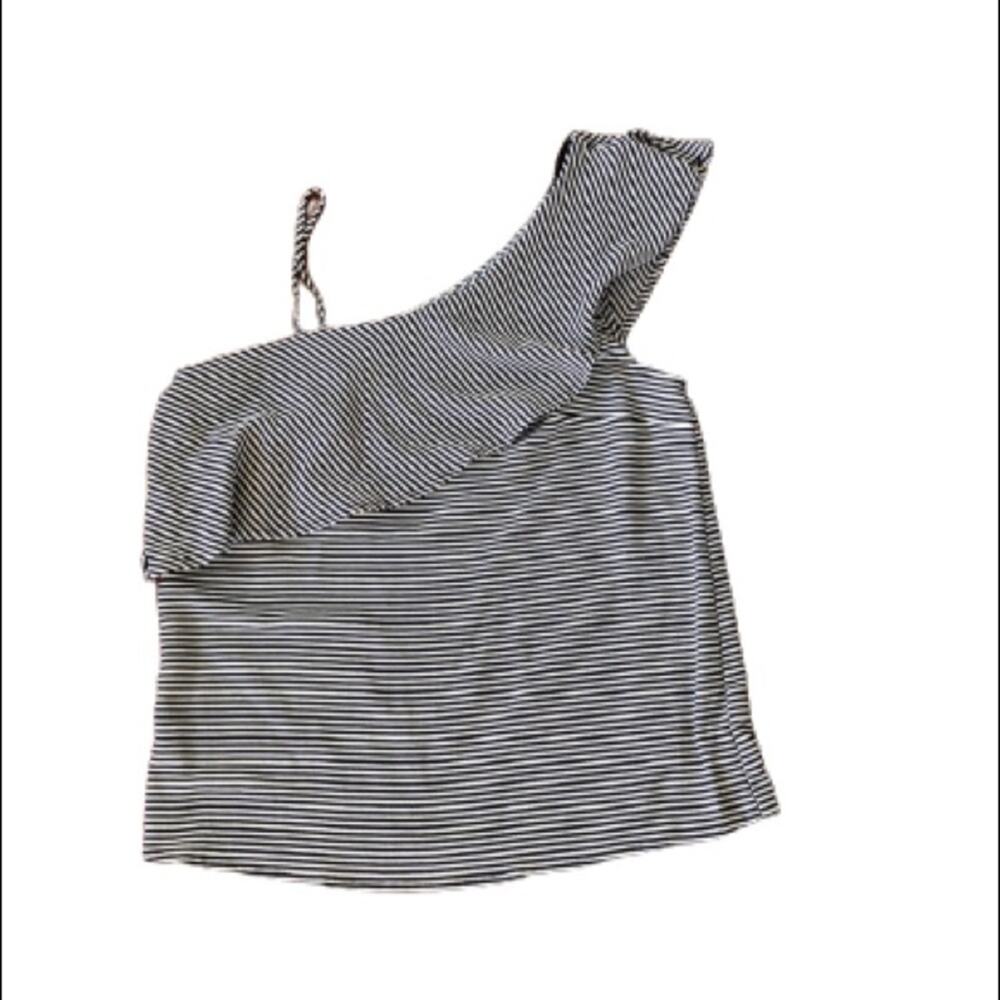 MONTEAU Off Shoulder Asymmetrical Summer Blouse